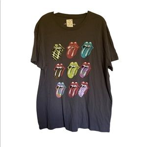 NWT Rolling Stones tongue Tee plus size